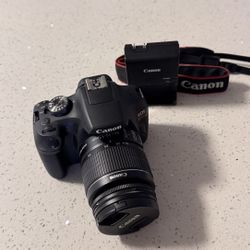 Canon rebel T7  With Lens EFS 18-55