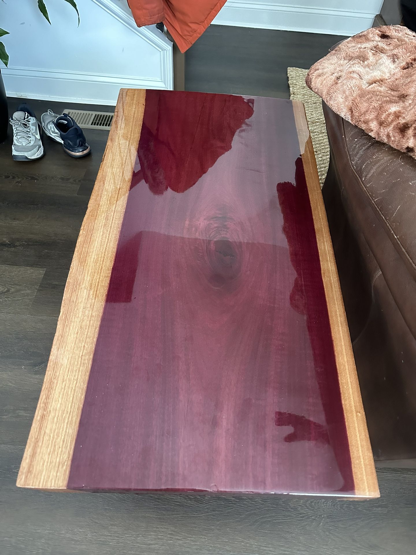 Purple Heart Coffee Table