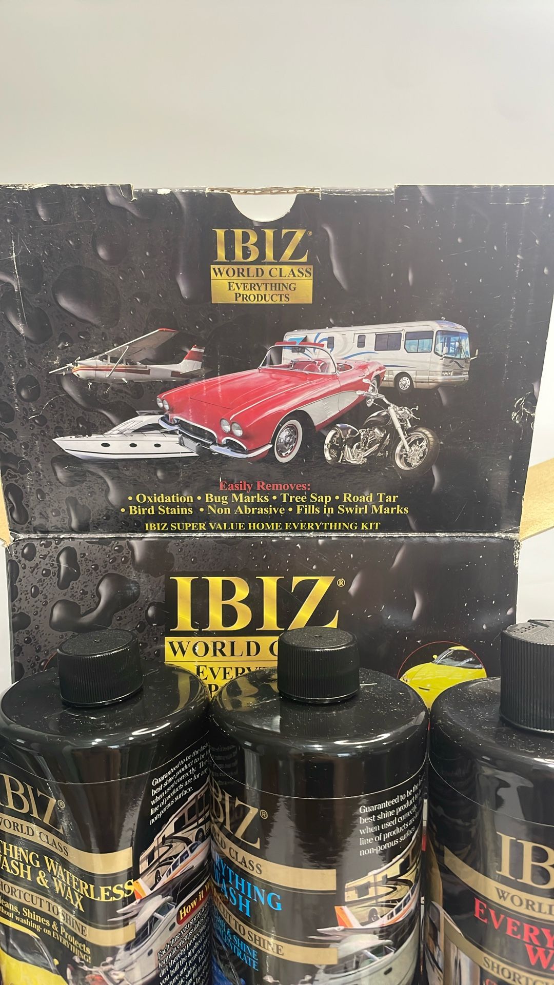 IBIZ world class everything products for cars and boats Etc.