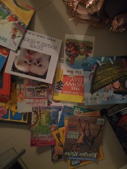 Kids and baby toys, puzzles stuffed toys & books