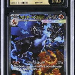 CGC 10 PRISTINE Mega Charizard X ex 110/080 Inferno X Special Art Rare SAR Pokemon