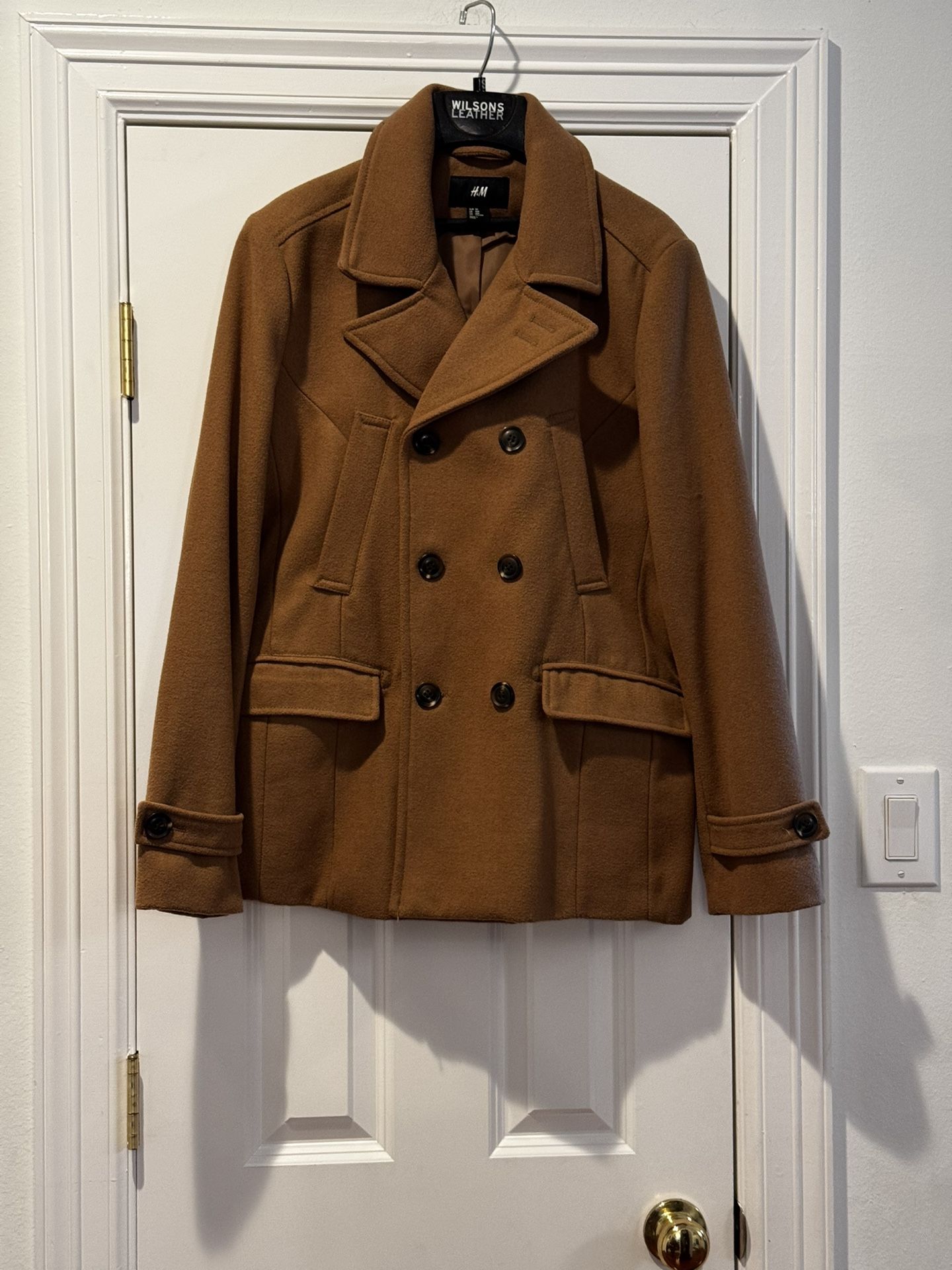 Men's stylish goat woolen from H&M size 40 Usa almost new used gently