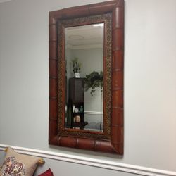 Mid Century Beveled mirror