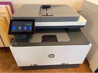 Used HP Color LaserJet Pro MFP 3301 fdw printer USED TONERS INCLUDED