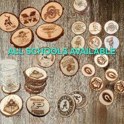 Custom Set Of 6 Michigan Coaster Ship To MD