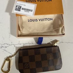 Louis Vuitton Damier Ebene Key Pouch 