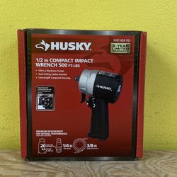 Husky 1/2” Compact Impact Wrench (NEW)