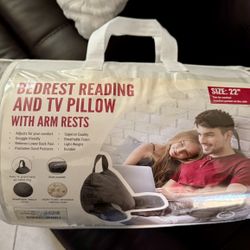 Bedrest Reading And TV Pillow
