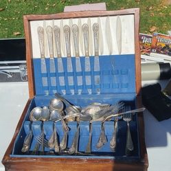 Antique Silverware Set