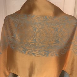 Scarf By Fan Dori Silk 2sided