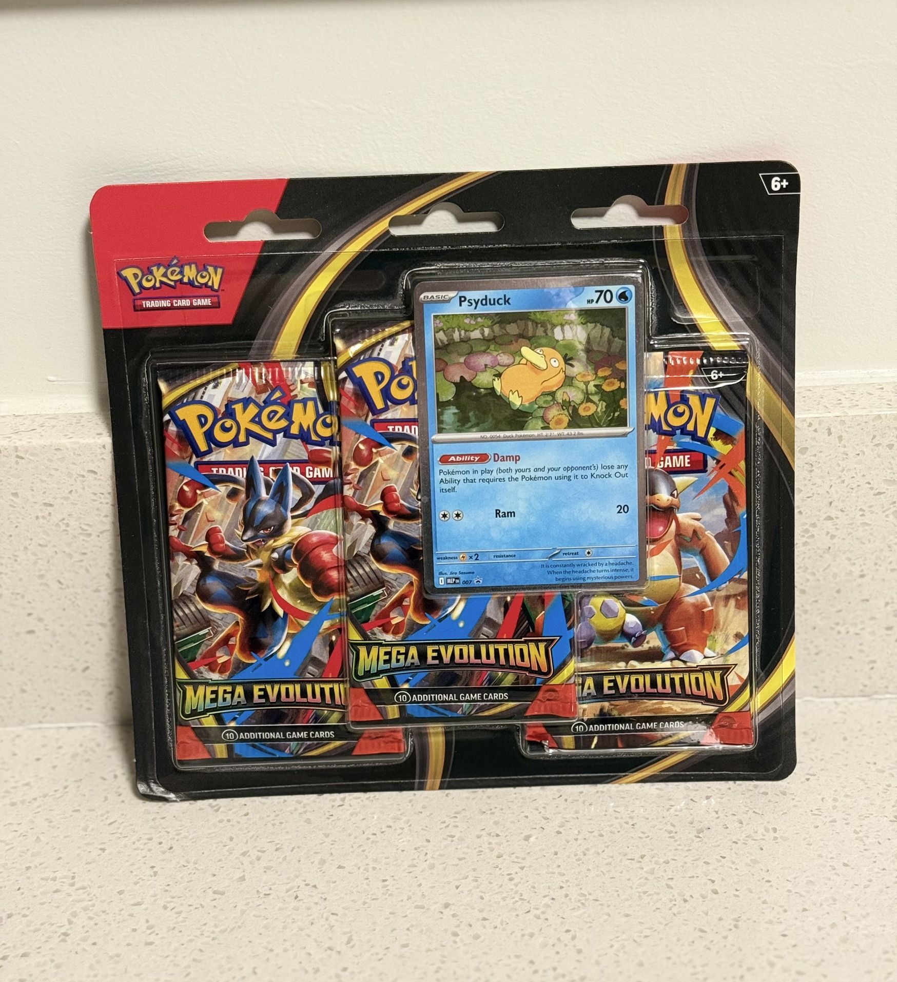 Pokemon Mega Evolution 3-Pack Blister