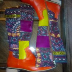 Riutiru Artisan Handmade Women's Cowgirl Boots