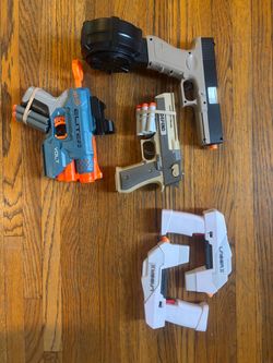 5 bundle of toy blasters