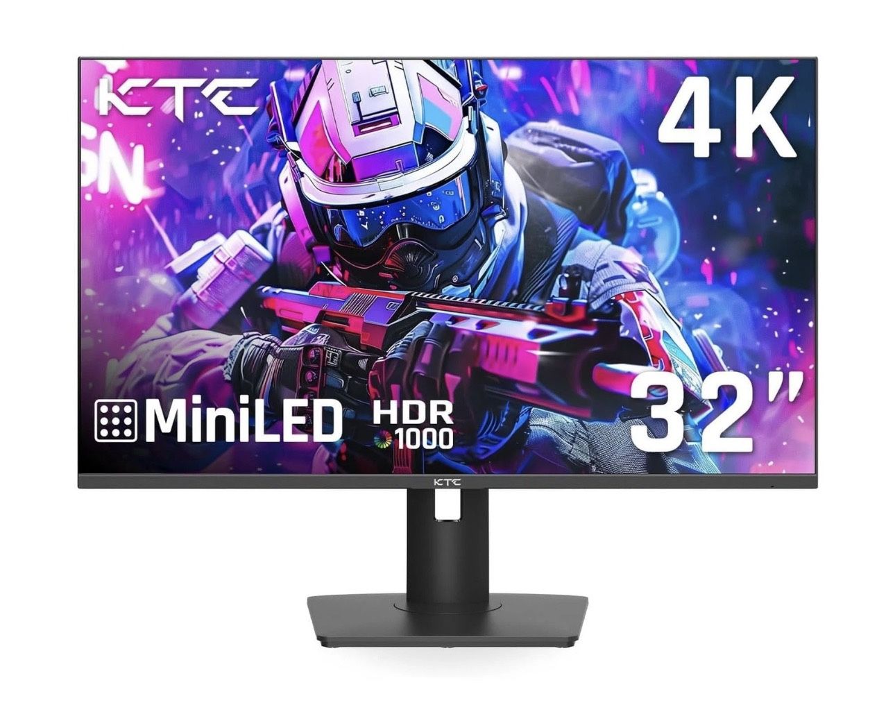 32 Inch 4K Mini LED Monitor, Fast IPS, HDR1000 144Hz