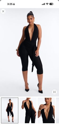 Black jumpsuit