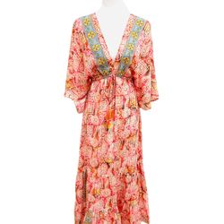 Women Ladies Boho Floral Maxi Dress Cocktail Party Evening Summer Beach Sundress one size 