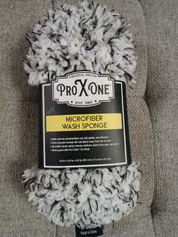 New Pro X One Microfiber Car Wash Sponge