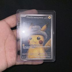Pikachu With A Grey Felt Hat