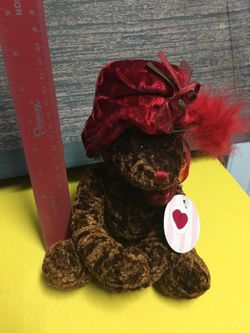 Small Red Hat Teddy Bear