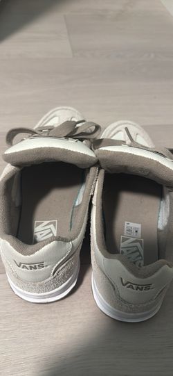 Vans shoes tan color size 7 men