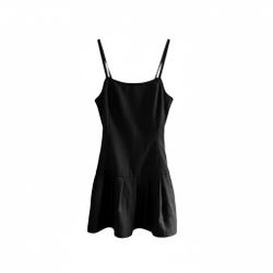 H&M Girls’ Dress – Black Sleeveless, Size 14