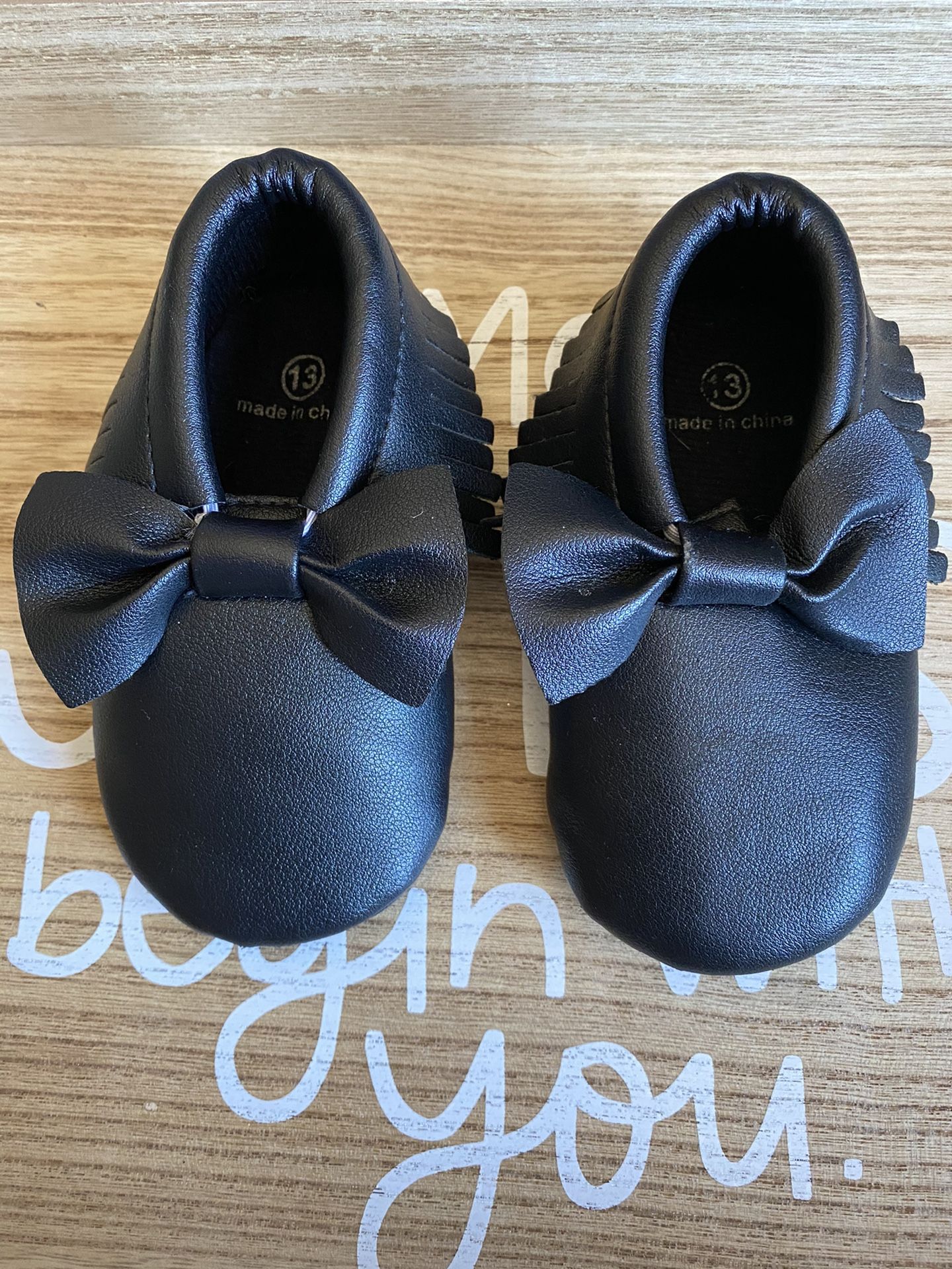 Black moccasins