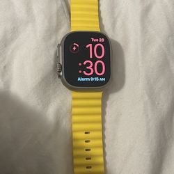 Apple Watch Ultra ( Barely Worn) Comes with Ocean Band 