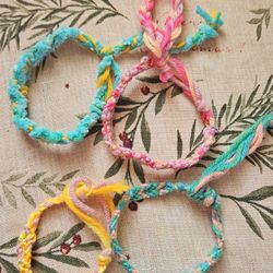 💖 Crochet Handmade Bracelets 💖