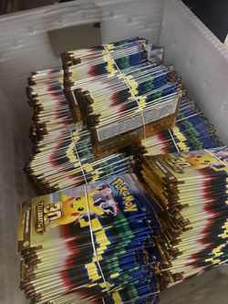 Pokémon 30th anniversary booster packs x850