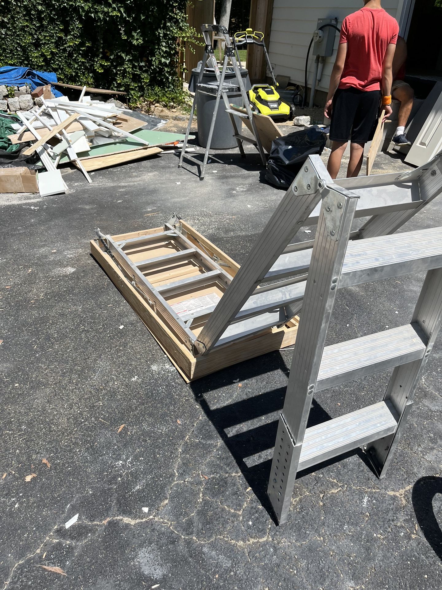 Brand New Attic Stairs 