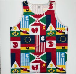 🔴Wu-Tang Tank Top Jersey Size 3XL World Cup Soccer Rare Rza Gza