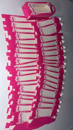 Let’s go party Barbie birthday boxes, 39 of them