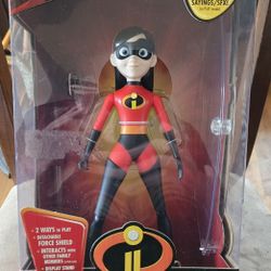 The Incredibles 2 VIOLET Action Figure Over 30 Sayings SFX Shield 12" Line Talks