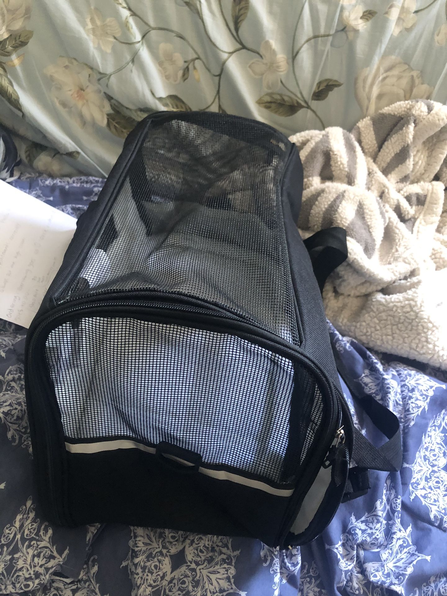 New! Paws and Pals Pet carrier, 15 pounds or smaller