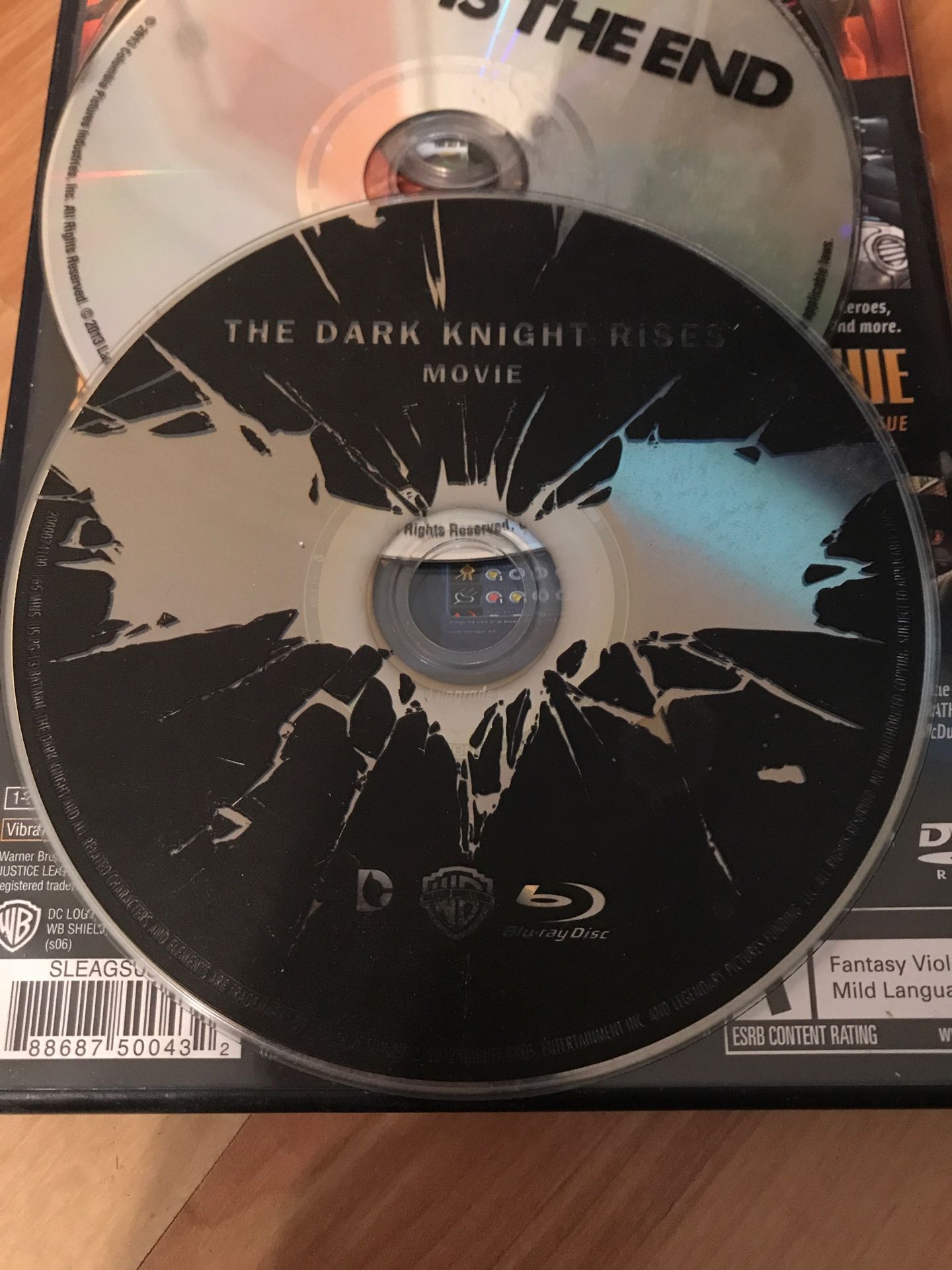 The dark knight rises Blu-ray blu ray bluray dvd movie