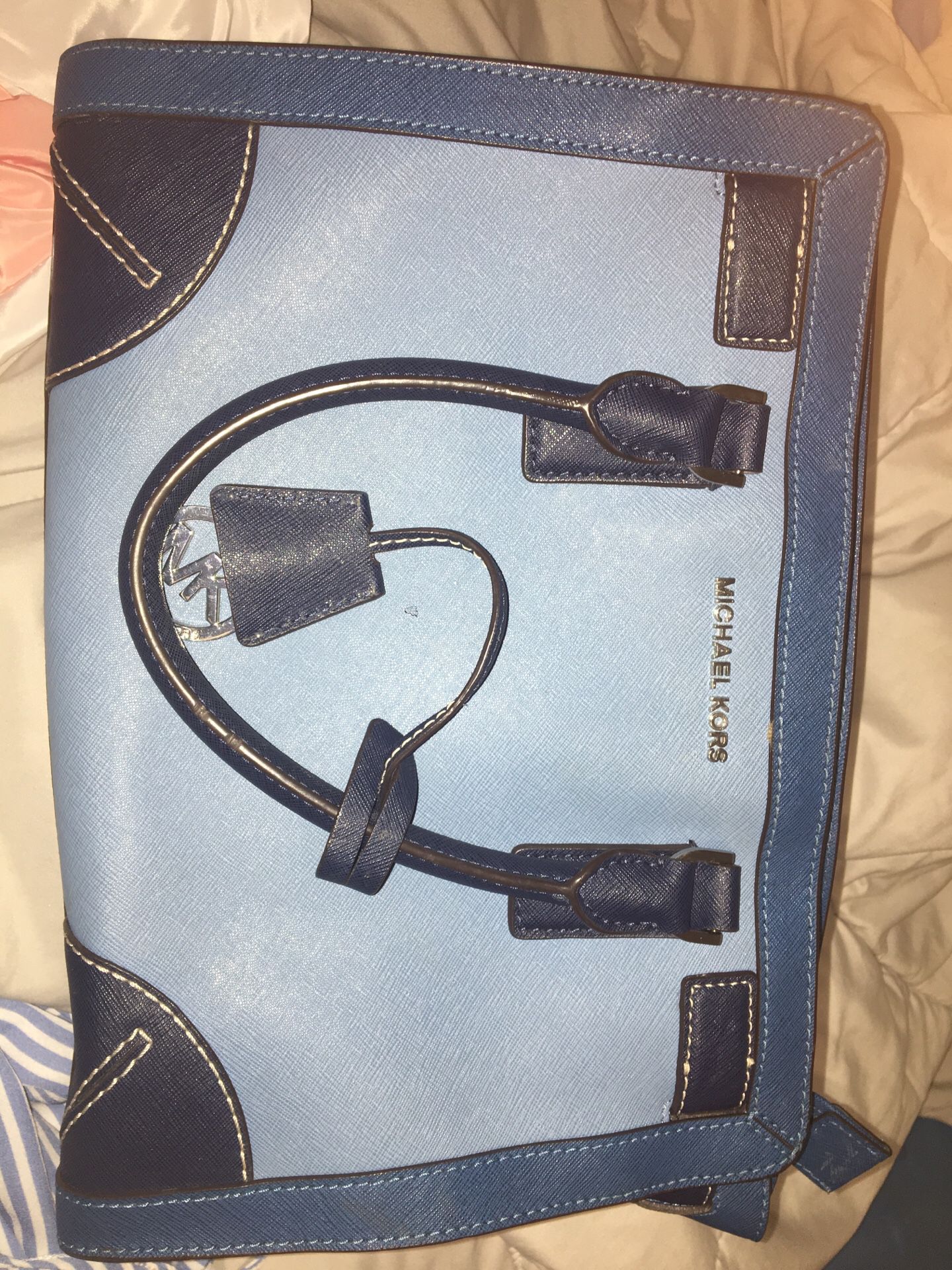Michael Kors blue purse for Sale Aurora, -