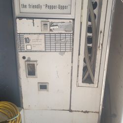 Vintage Dr. Pepper Machine