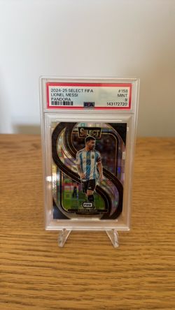Lionel Messi 2024-25 Select FIFA Pandora PSA 9