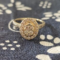 Yellow Gold Diamond Ring