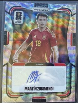 Panini Prizm 2026 Martin Zubimendi S-MZ AUTOGRAPH