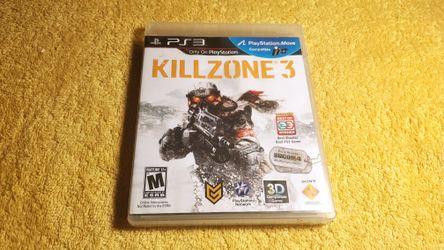KILLZONE 3 PS3 GAME COMPLETE