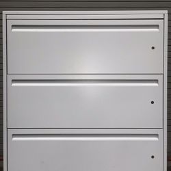Filing Cabinet in white - High Security Individual Locking #11 
