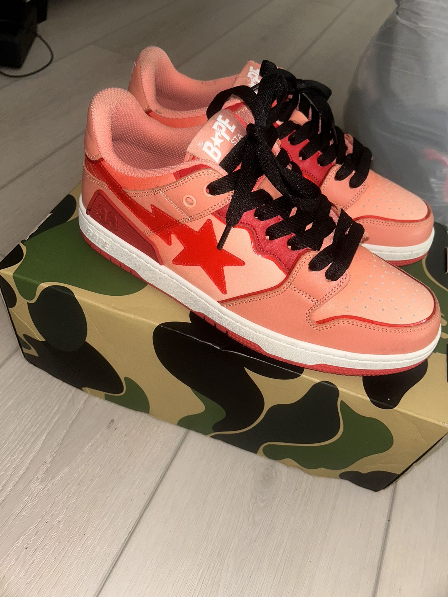 Bape Bapesta Skate Shoes Size 9.5