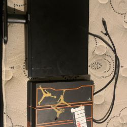 Acer monitor and Ps4 with all cords