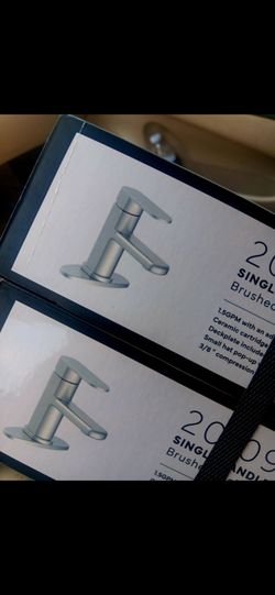 2 Bathroom Faucets  New