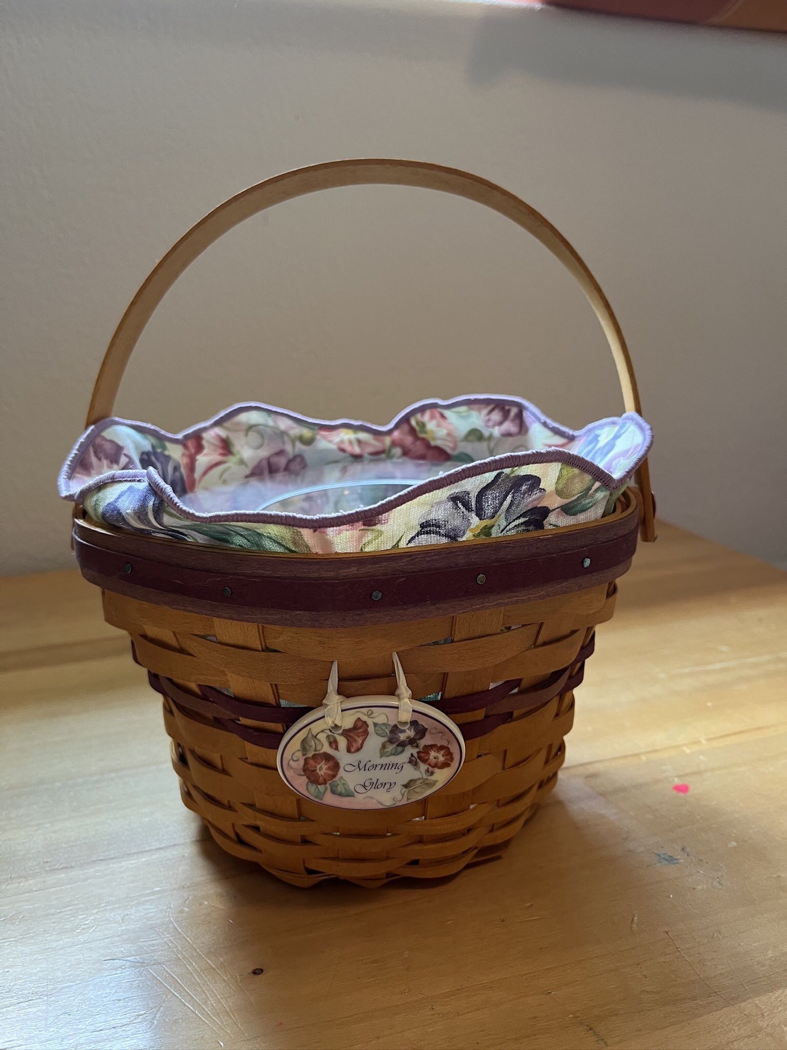 Longaberger Morning Glory Basket