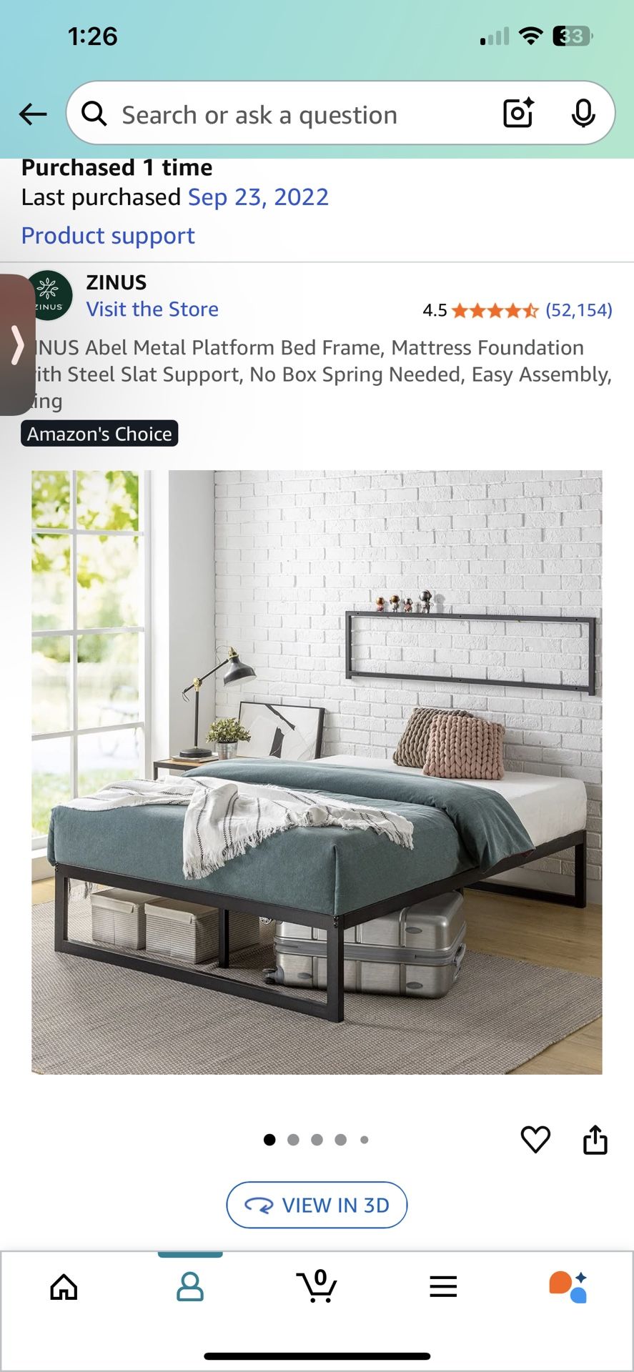 King Bed Frame