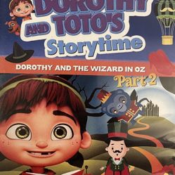 DOROTHY And TOTO’S Storytime Dorothy And The WIZARD In OZ Part 2 (DVD-2023)