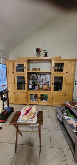 3 piece wall unit.