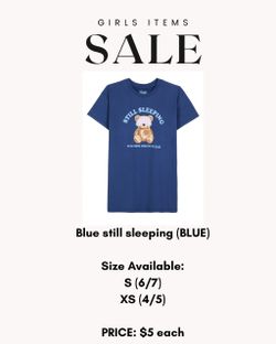 Blue sleep wear for kids